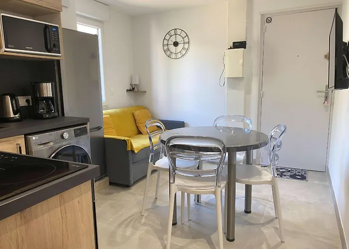 דירה T2 Renove Avec Climatisation Et Internet, Proche Centre Et Etang De Thau - Fr-1-553-193 *